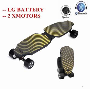 Katlanabilir 4 Tekerlekler Elektrikli Kaykay Hoverboard Scooter Çift Motorlar Longboard Yetişkinler İçin Yeni Elektrik Skate Board 5188719