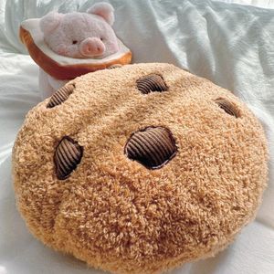 Pillow Funny Cookie Biscuit Creative Chocolate Sandwich Seat Plush Sofa Floor Pad Home Decorations Children Kids Gifts