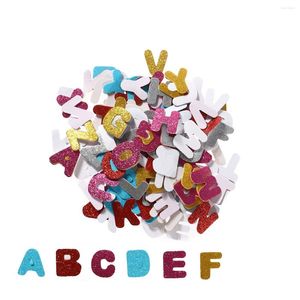 Confezione regalo Glitter Letter Sticker Puzzle Lettere autoadesive Adesivi in schiuma Bambino