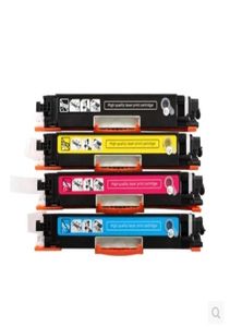 Coner Cartridges Compatable CF350A CF351A CF352A CF353A 130A Цветового тонера картриджа для HP Color Laserjet Pro MFP M176N M176 M177FW6870260