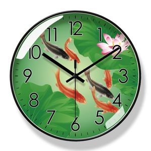 Wall Clocks Creative Clock Silent Pink Modern Design Wanduhr Living Room Decoration Selling 2023 Products DD60WC