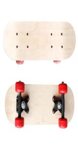 Vktech 17inch Çocuk Kaykay Çift Güverte DIY Longboard Roller Skate Biniş Oyuncak Noel Hediyesi Erkekler için kızlar 5710775