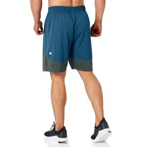 Herr Yoga Sports Shorts Outdoor Fitness Quick Dry Shorts Casual Running Gym Jogger Byxa Blandade färger