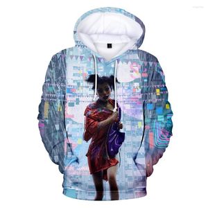 Herrtröjor 2023 American Comedy Love Death Robots 3D Men/Women Fall Fashion Casual Sweatshirt Hip Hop Hoodie