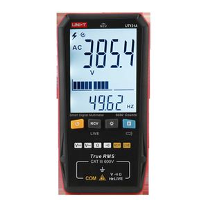 UNI-T UT121A UT121B UT122 Smart Digital Multimeter True RMS Voltage Frequency Dual Display NCV LIVE Auto Range 6199 Count Meter