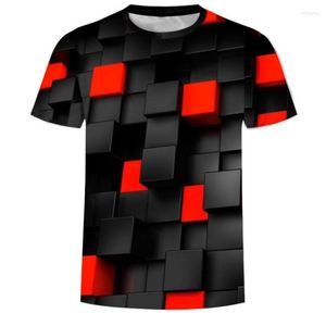 T-shirt da uomo 2023 T-shirt da uomo divertente creativa da uomo estiva T-shirt da ragazzo con stampa digitale 3D Girocollo Casual manica corta