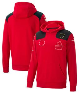2022-2023 New F1 Team Mens Hoodie Formula 1 Racing Hoodies Sweat Spring Autumn Driver Red Sweatshirt Outdoor Extreme Sports 219j