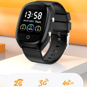 2023 Bestf￶rs￤ljande ￤ldre tracker Smart Watches 2G 3G 4G Smart Watch Heart Rate Blodtryck GPS Plats Fall Larm f￶r ￥ldriga m￤nniskor