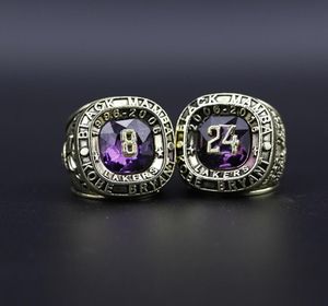 8 24 BRYANT Basketball National Team champions Championship Ring With Wooden Box Souvenir Men Fan Gift 2023 wholesale