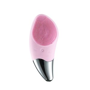 Ferramenta de cuidados com a pele Pushing de limpeza elétrica Silicone Sonic para limpeza e esfoliação limpador facial pincéis de cuidados com a pele