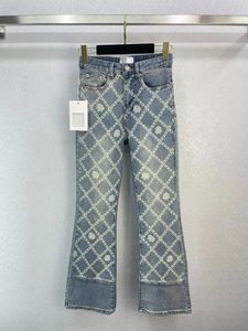 2023 Designer Dam Jeans Dam Retro Dam Jacka Milan Runway Dress Casual Långärmad toppkläder