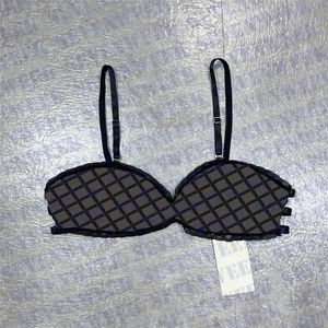 Mesh Brief BHs Damen Bustiers Unterwäsche Stickerei Designer Korsetts Mode Sexy Damen BH Tops