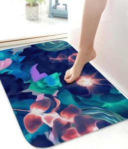 Mattor Fuwatacchi Ocean Picture Carpet Mattor Animal Print för vardagsrum sovrum Anti Slip Floor Mats Hallen Entré Dörormat2036667
