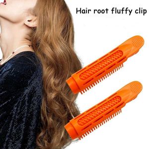 2PCS Curler Clips Zaciski Korzenie pręty Stylowe wałki puszyste narzędzia do włosów do włosów objętość korzenia klipsy do włosów dla kobiet