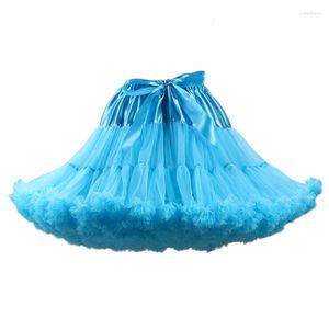 Юбки Pettiskirt для подростков 2023 Candy Color для взрослых девочек короткая пушистая юбка для пачки мини -лето