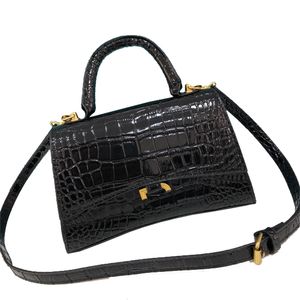 Omuz çantaları marka tasarımcısı omuz çantası kadınlar için lüks kum saati timsah desen crossbody çanta bayanlar moda çantaları bolsa ruan8999
