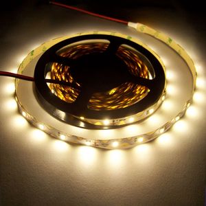 S Luz de tira 2835 Smd 1m 60LEDS 3500K 6500K Tiras LED flexíveis Luzes de fita de corda Tubo de rolo não à prova de água 12V Crestech168