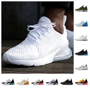 2023 Max 270 Casual Shoes Mens Women Air 270s React Triple Black White Royal Chaussure Bred Be True Metallic Gold Barely Rose Olive Dusty Cactus Midnight Navy Sneakers
