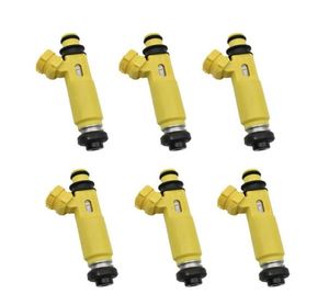 6pcslot fuel injector High performance 1955004450 1955004450 for Mazda 2970041 RX8 MX55202043