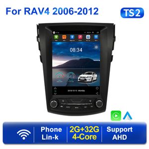 CAR DVD Multimedia Player 9.7 cala Android 11 IPS DSP dla Toyota Rav4 Rav 4 2006-2012 Auto Radio Automotivo GPS Nawigacja 4G LTE