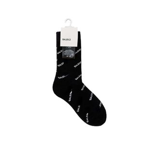 Fashion Brand Socks Letter Candy Color Medium Socks Ins Hip-hop Street Socks