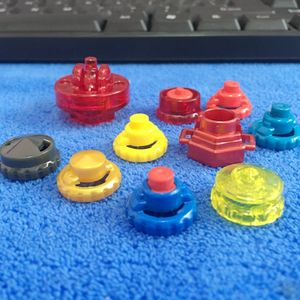 إكسسوارات حادة في الجزء العلوي من Beyblade Rubber 10 أجزاء محدودة الطبعة