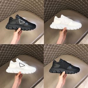 2023 Fashion P Designer Casual Shoes Womens Sneakers Leather Triangle Lace Up Flat Sports Luxury Dress Shoes Run Sneaker Skateboard Basketball 38-44