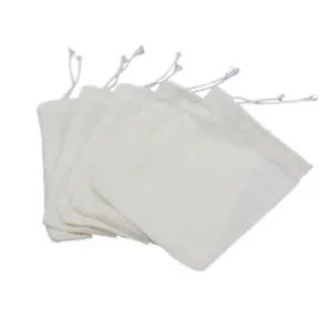 Quality 100pcs/lot Cheesecloth Bags for Straining Reusable Cold Brew Coffee Cheese Cloths Strainer Large Nut Milk Tea Juice Bag for Office Home Kitc