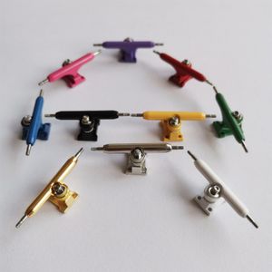 Novelty Games 34mm 32mm Fingerboard Single Axle Truck for Finger Skate Board Mini Skateboard Toys for Kids 230216