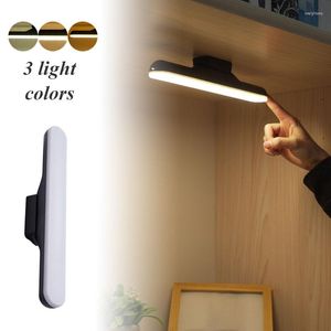 Table Lamps Rechargeable LED Lamp USB Dimming Hanging Foldable Desk Battery Powered Bedroom For Study Work Reading Night Light