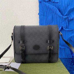 Klasyczne luksusowe projektanci torby Mężczyzna torba na ramię Messenger torebki TOTE Black Web Tiger Wąż Portfel torebki Crossbody Purse256l