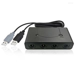 Kontrolery gier kontroler gameCube do obudowy adaptera konwertera przełącznika Wii U/