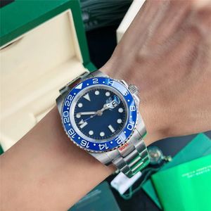 Luksusowy designerski zegarek Męski Automatyczny mechaniczna ceramiczna tarcza 40 mm 904L stal nierdzewna moda klasyczny styl świetlisty Sapphire Watch Ghost King Stopniowa seria 66