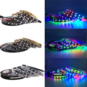 WS2811 Pasek LED 60LED/m Indywidualnie adresowalne światło LED SMD5050 RGB Magic Kolor Elastyczne światła liny IP67 CoLating Wodoodporne Crestech