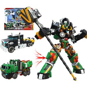 Action Toy Figures 2 IN 1 Galaxy Detectives Tobot Transformation Robot to Car Toy Korea Cartoon Brothers Anime Tobot Deformation Car Tank Toys 230217