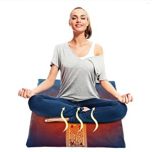 Teppiche elektrische Therapie Heizkissen Yoga Heizdecke Hals für Magen Schulter Rückenschmerzen Wärter Wickeltemperaturheizung