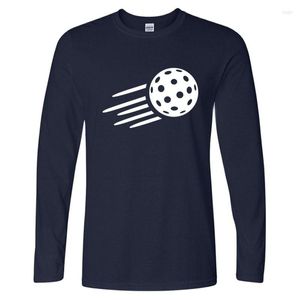 メンズTシャツ男性ラブフロアボールシャツレジャー短袖オーガニックコットンラウンドネックビッグサイズロングTシャツ