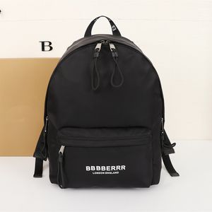 Designers backpacks luxurys backpack letter design casual large capacity Temperament hiking bag versatile gift Fashion Nylon material backpack styles very nice