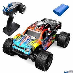 Electric/RC Car EMT O3 Remote Control Truck Fast RC Cars for Adts Cool Drifting Trucks 4x4 Offroad Waterproof Differential Mechanism DHFJB