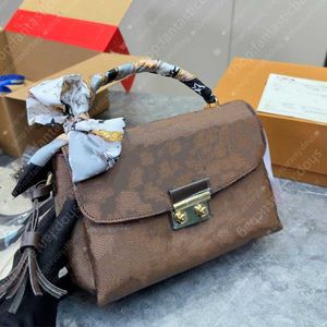 Torba w stylu szachownictwa worka dla kobiet może być ręczna crossbody na ramię