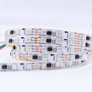 IC2811 LED Strip Programlanabilir ve Adresable 5050 Dijital BRG LED Işık 72LED/M IP67 Tüp Su Geçirmez Rüya Sihirli Renk 12V 30LE/M BEYAZ PCB USASTAR