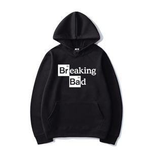 Mens Hoodies Sweatshirts TV Series Breaking Bad Letter Print Streetwear Men Women mode överdimensionerade hoodie hiphop pullover kläder 230216