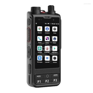 Walkie Talkie 4G Network Radio W6 Android 8.1 LTE/WCDMA/GSM POC Work EU Wtyczka Najlepsza jakość