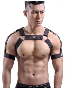 Stage Wear Nightclub Dj Gogo Costume Fluorescent Color Elastic Bandage Sexy Hollow Strap Chest Straps Burning Man Accessories