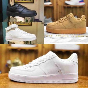 2023 Trainers ForcEs Men Low Sports Skate Shoes Discount All White Black Wheat One Unisex Classic Walking Outdoor 1 07 Knit Euro Airs High Women Running Tennis