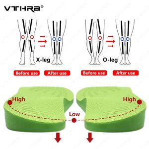 Peças de sapatos Acessórios Palmilhas ortopédicas O/X-Leg Palmilha de suporte de arco Corrigibil Pernas de arco Valgus Varus Almofadas de massagem Beauty Leg Feet Care Insert 230217