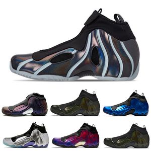 Flightposite One Mens Basketball Shoes Topaz Mist Legion Green Aubergine Dark Neon Royal China Hoop Dreams Carbon Fiber CNY Men Trainers