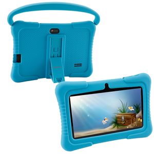 7 inç Çocuk Tablet PC 1GB RAM 16GB ROM Kamera Akıllı Öğrenme WiFi Makinesi Android Öğretmen Makinesi Çocuklar Q8