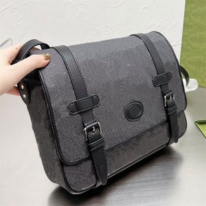 Luxury men's briefcase messenger laptop bag large capacity 2023 high-quality smooth leather handbag