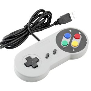 Controlador USB cl￡ssico controladores de PC Gamepad Joypad Joystick Substitui￧￣o para Super Nintendo SFC para SNES NES Tablet Windows Mac DropShipp